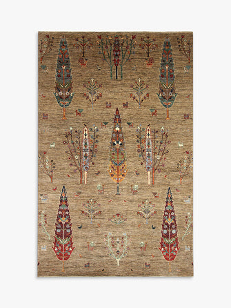 Gooch Oriental Pictorial Rug, Grey, L310 x W196 cm