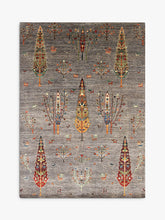 Gooch Oriental Pictorial Rug, Grey, L290 x W209 cm