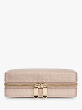 Wolf Palermo Zipped Jewellery Case, Rose Gold