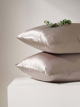 Truly Silk Standard Pillowcase, Platinum, Pair