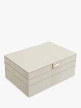 Stackers Supersize 3 Drawer Jewellery Box, Oatmeal