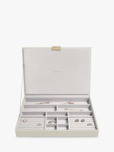 Stackers Supersize 3 Drawer Jewellery Box, Oatmeal