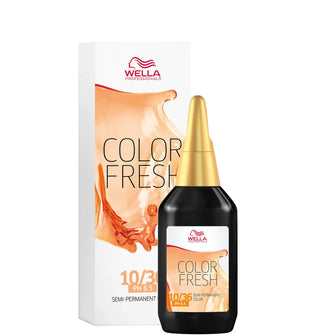 Wella Professionals Color Fresh Semi-Permanent Colour - 10/36 Lightest Blonde Gold Violet 75ml