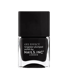 nails inc. Black Taxi Gel Effect Nail Varnish (14ml)