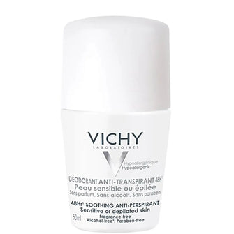 VICHY Deodorant 48Hour Sensitive Skin Anti-Perspirant Roll On 50ml