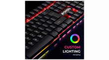 Power Gaming Recon Ocelot RGB Wired Gaming Keyboard - Black