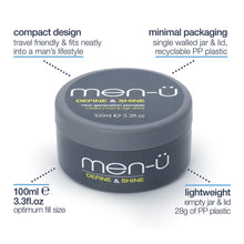 men-ü Men's Define and Shine Pomade (100ml)