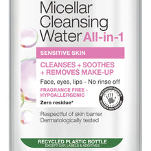 Garnier Micellar Water Facial Cleanser and Makeup Remover forSensitive Skin 400ml