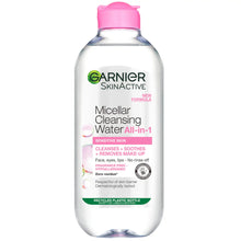 Garnier Micellar Water Facial Cleanser and Makeup Remover forSensitive Skin 400ml