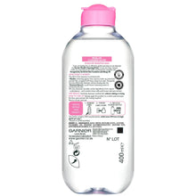 Garnier Micellar Water Facial Cleanser and Makeup Remover for Sensitive Skin 400ml