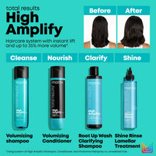 Matrix Total Results High Amplify Volumising  Shampoo and Conditioner for Fine Flat Hair 300ml Duo