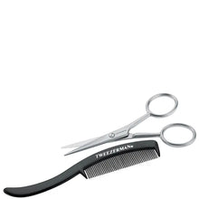 Tweezerman G.E.A.R. Moustache Scissors & Comb