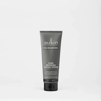 Sukin Oil Balancing+ Charcoal Pore Refining Facial Scrub 125ml