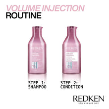 Redken Volume Injection Shampoo 300ml and Volume Injection Conditioner 250ml Duo