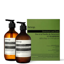 Aesop Geranium Leaf Body Cleanser and Balm Duet