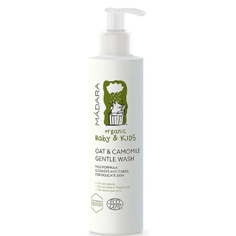 MÁDARA Organic Baby & Kids Oat & Camomile Gentle Wash 200ml