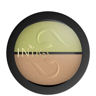 INIKA Pressed Mineral Eyeshadow Duo - Khaki Desert