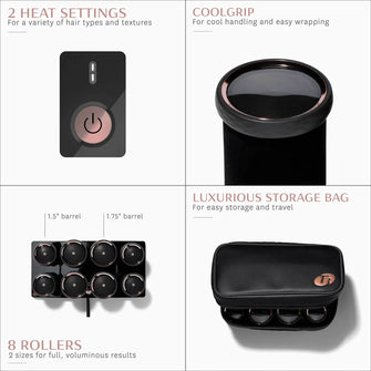 T3 Volumising Luxe Hot Rollers