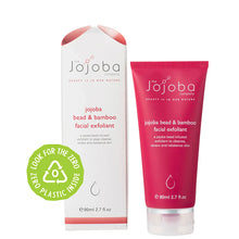 The Jojoba Company Jojoba Bead and Bamboo Facial Exfoliant 80ml