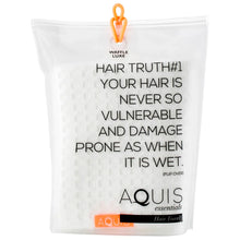 Aquis Hair Towel Waffle Luxe White