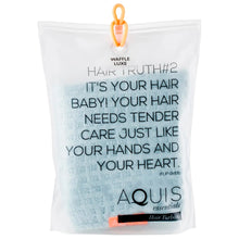 Aquis Hair Turban Waffle Luxe Dream Boat