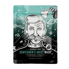 BARBER PRO Gentlemen's Sheet Mask Rejuvenating and Hydrating with Anti-Ageing Collagen