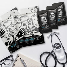 BARBER PRO Gentlemen's Sheet Mask Rejuvenating and Hydrating with Anti-Ageing Collagen