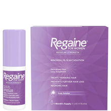 Regaine Women's Regular Strength Hair Loss and Hair Regrowth Solution 60ml