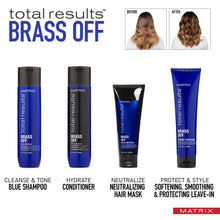 Matrix Total Results Brass Off Brunette Blue Conditioner for Lightened Brunette Hair 300ml