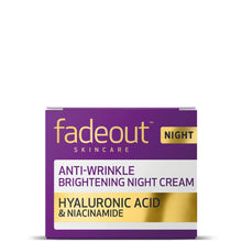 Fade Out Anti-Wrinkle Brightening Night Cream 50ml