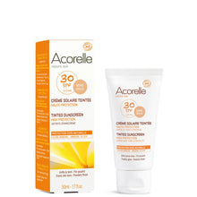 Acorelle Organic Tinted SPF30 Sunscreen - Gold 50ml