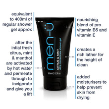 men-ü Shower Gel Duo (Worth £17.90)