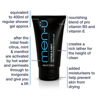 men- Shower Gel Duo (Worth 17.90)