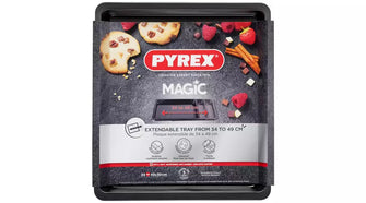 Pyrex Magic Extendable Carbon Steel Tray