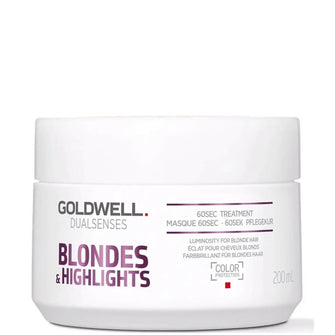 Goldwell Dualsenses Blonde and Highlights Anti-Yellow 60Sec Treatment 200ml