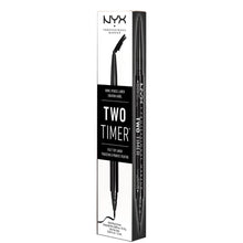 NYX Professional Makeup Two Timer - Dual Ended Eyeliner - Jet Black