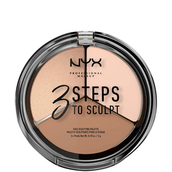 NYX Professional Makeup 3 Steps to Sculpt Face Sculpting Palette - Fair