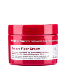 Recipe for Men Savage Fibre Cream 80ml