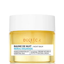 Declor Neroli Bigarade Hydrating Night Balm Overnight Solution to Nourish Skin 15ml