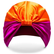 SILKE Hair Wrap The Poppy - Pink and Orange