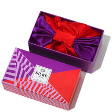 SILKE Hair Wrap The Dita - Purple and Red