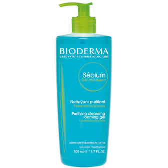 Bioderma Sbium Purifying Foaming Gel Oily to Blemish-Prone Skin 500ml