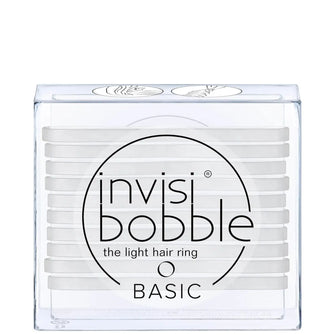 invisibobble Basic The Light Hair Ring - Crystal Clear (10 Pack)