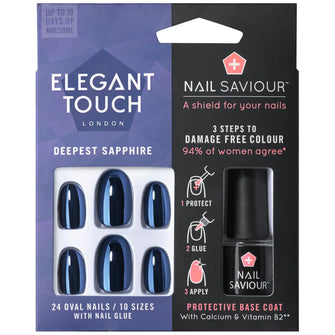 Elegant Touch Nail Saviour - Deepest Sapphire