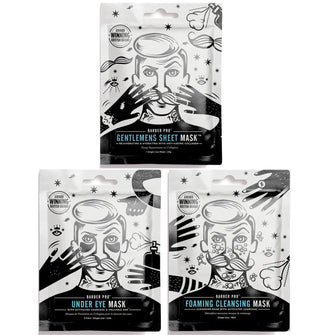 BARBER PRO Facial Mask Trio (Worth 14.85)