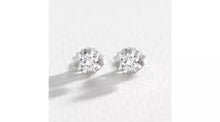 Pure Brilliance 9ct White Gold 0.25ct Diamond Stud Earrings