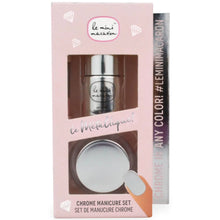 Le Mini Macaron Le Metallique Chrome Manicure Set