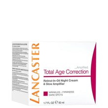 Lancaster Total Age Correction Amplified Retinol-in-Oil Night Cream and Glow Amplifier 50ml