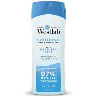 Westlab Soothing Shower Wash with Pure Dead Sea Salt Minerals 400ml