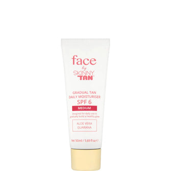 Face by Skinny Tan Gradual Tan Daily Moisturiser Medium 50ml